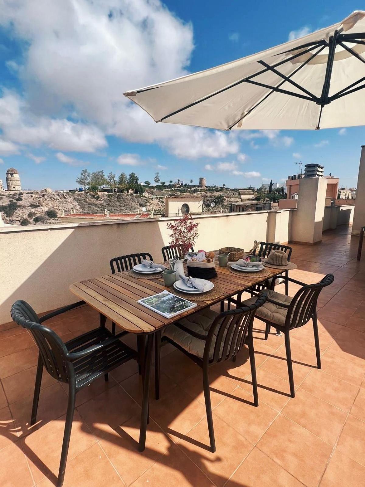 Casa Jara- With A Private Terrace 360 Views In Old Town - Free Parking Apartment Cartagena Luaran gambar